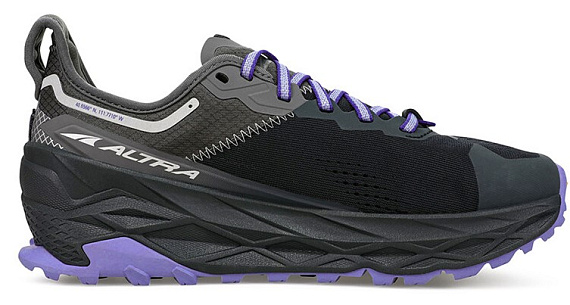 Кроссовки женские Altra Olympus 5 Black/Gray - Фото 2 большая