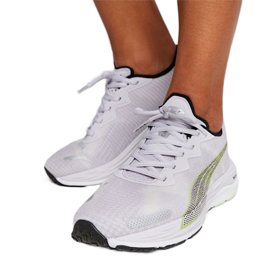 Кроссовки женские Puma Velocity Nitro 2 Fade Spring Lavender/Puma Black/Fizzy Lime - Фото 8 большая