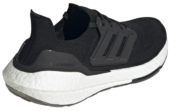 Кроссовки женские Adidas Ultraboost 22 Core Black/Core Black/Cloud White - Фото 3 большая
