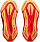 Кроссовки женские ASICS Novablast 5 Flash Red/Edo Purple - Фото 3 малая
