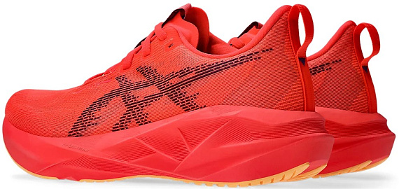 Кроссовки женские ASICS Novablast 5 Flash Red/Edo Purple - Фото 7 большая