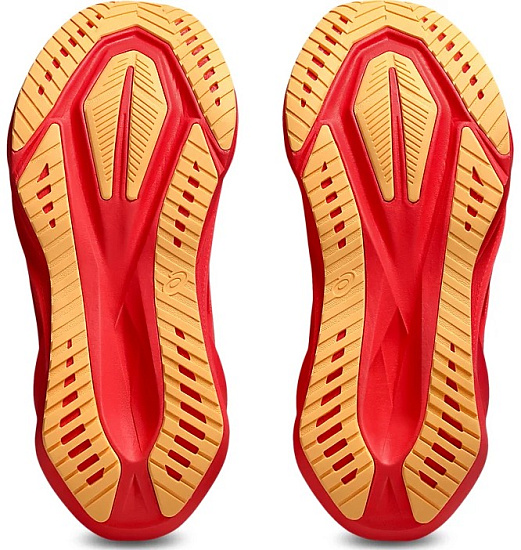 Кроссовки женские ASICS Novablast 5 Flash Red/Edo Purple - Фото 3 большая