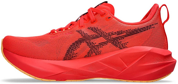 Кроссовки женские ASICS Novablast 5 Flash Red/Edo Purple - Фото 6 большая