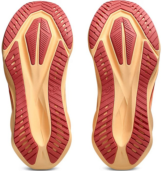Кроссовки женские ASICS Novablast 5 Rubble Red/Fawn - Фото 5 большая