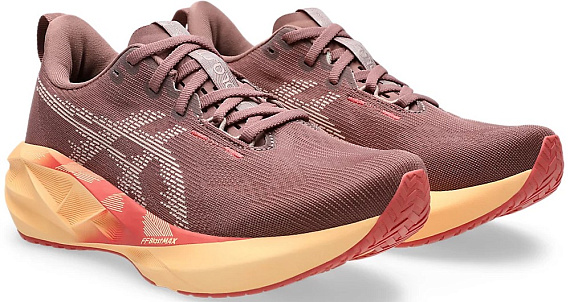 Кроссовки женские ASICS Novablast 5 Rubble Red/Fawn - Фото 7 большая