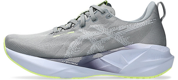 Кроссовки женские ASICS Novablast 5 Gravel/Blue Fade - Фото 2 большая