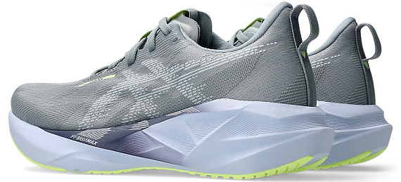 Кроссовки женские ASICS Novablast 5 Gravel/Blue Fade - Фото 7 большая