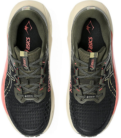 Кроссовки женские ASICS Gel-Trabuco 13 Gtx Black/Lemongrass - Фото 2 большая