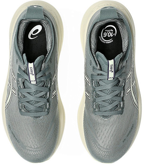 Кроссовки женские ASICS Gel-Nimbus 27 Monument Blue/Whisper Green - Фото 2 большая