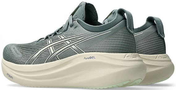 Кроссовки женские ASICS Gel-Nimbus 27 Monument Blue/Whisper Green - Фото 7 большая