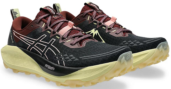 Кроссовки женские ASICS Gel-Trabuco 13 Black/Wild Blossom - Фото 2 большая