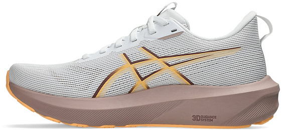 Кроссовки женские ASICS Gt-1000 14 White/Rubble Red - Фото 5 большая