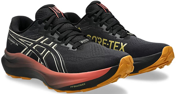 Кроссовки женские ASICS Gt-2000 14 Gtx Black/Vanilla - Фото 8 большая