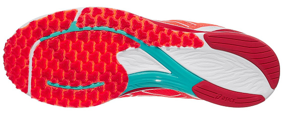 Кроссовки женские ASICS Tartheredge 2 Sunrise Red/White - Фото 2 большая