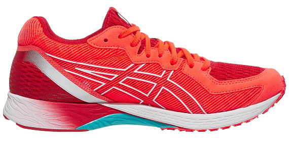 Кроссовки женские ASICS Tartheredge 2 Sunrise Red/White - Фото 4 большая