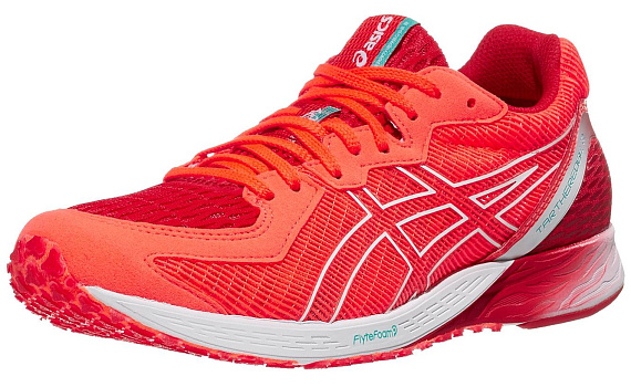 Кроссовки женские ASICS Tartheredge 2 Sunrise Red/White - Фото 5 большая