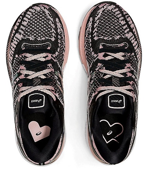 Кроссовки женские ASICS Gel-Kayano 27 Mk Black/Ginger Peach - Фото 3 большая
