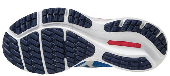Кроссовки женские Mizuno Wave Rider 24 Син/Гол/Роз - Фото 2 большая