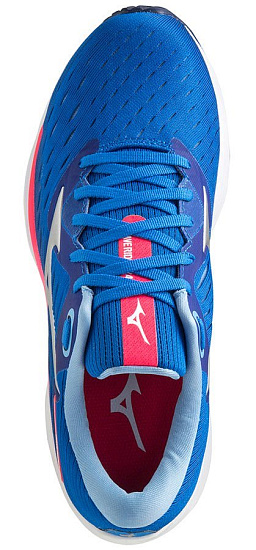 Кроссовки женские Mizuno Wave Rider 24 Син/Гол/Роз - Фото 3 большая