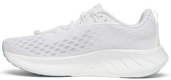 Кроссовки женские Saucony Ride 18 Summer Cool White - Фото 3 большая
