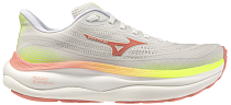 Кроссовки женские Mizuno Wave Sky 9 GF White/Desert Flower/Lime Pu