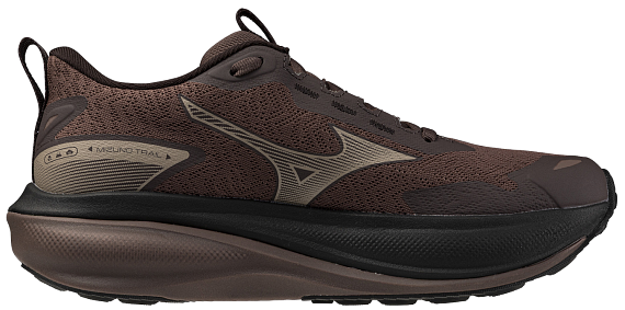 Кроссовки женские Mizuno Wave Rider Tt 4 Peppercorn/Simply Taupe/Black - Фото 4 большая