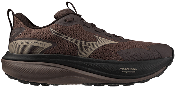 Кроссовки женские Mizuno Wave Rider Tt 4 Peppercorn/Simply Taupe/Black - Фото 1 большая