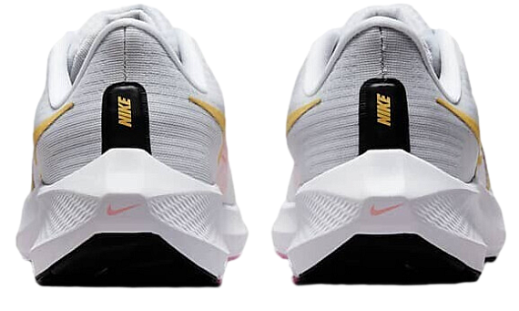 Кроссовки женские Nike Air Zoom Pegasus 39 White/Wheat Gold-Pure Platinum - Фото 4 большая