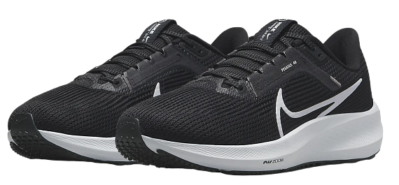 Кроссовки женские Nike Air Zoom Pegasus 40 Black/White-Antracite - Фото 4 большая