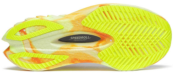 Кроссовки женские Saucony Endorphin Pro 4 Fog/Peel - Фото 6 большая