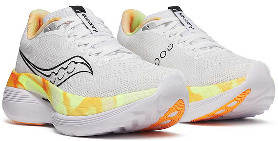 Кроссовки женские Saucony Endorphin Trainer White/Black - Фото 2 большая