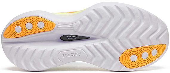 Кроссовки женские Saucony Endorphin Trainer White/Black - Фото 6 большая