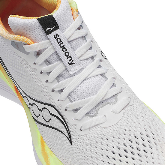 Кроссовки женские Saucony Endorphin Trainer White/Black - Фото 7 большая
