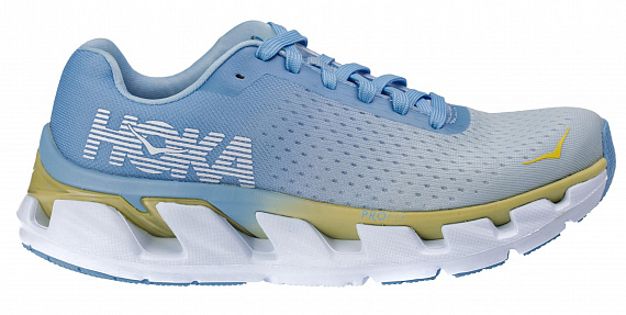 Кроссовки женские Hoka Elevon Placid Blue/Lime Sherbet - Фото 1 большая