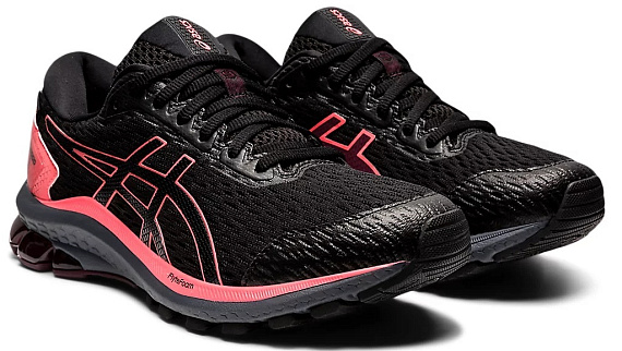 Кроссовки женские ASICS GT-1000 9 GTX Black/Black - Фото 2 большая