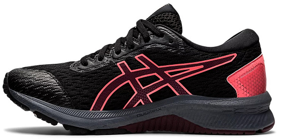 Кроссовки женские ASICS GT-1000 9 GTX Black/Black - Фото 4 большая