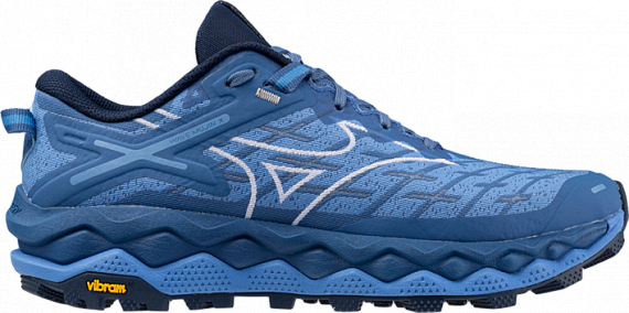 Кроссовки женские Mizuno Wave Mujin 10 Marina/White/Federal Blue - Фото 1 большая