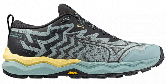 Кроссовки женские Mizuno Wave Daichi 8 Aquifer/Black Oyster/Sunshine - Фото 1 большая