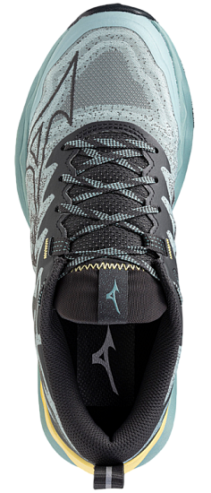Кроссовки женские Mizuno Wave Daichi 8 Aquifer/Black Oyster/Sunshine - Фото 3 большая