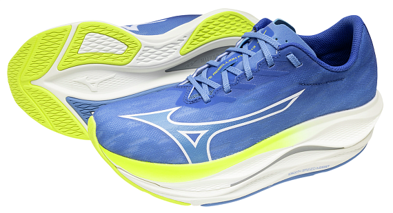 Кроссовки женские Mizuno Wave Rebellion Flash 3 Ultramarine/Dazzling Blue/Fort - Фото 8 большая