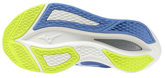 Кроссовки женские Mizuno Wave Rebellion Flash 3 Ultramarine/Dazzling Blue/Fort - Фото 7 большая