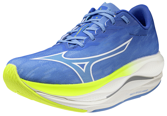 Кроссовки женские Mizuno Wave Rebellion Flash 3 Ultramarine/Dazzling Blue/Fort - Фото 5 большая