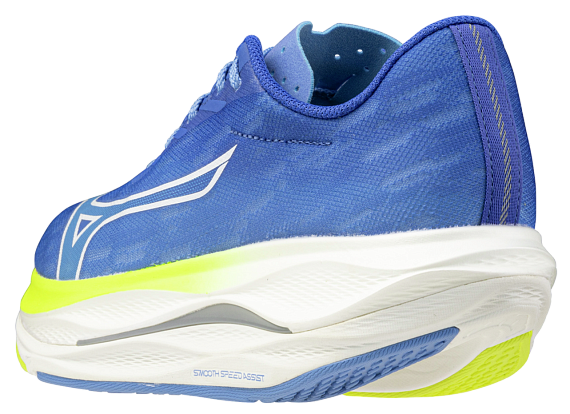 Кроссовки женские Mizuno Wave Rebellion Flash 3 Ultramarine/Dazzling Blue/Fort - Фото 6 большая