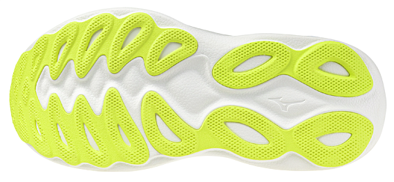 Кроссовки женские Mizuno Wave Sky 9 Snow White/Silver Birch/Ultram - Фото 7 большая