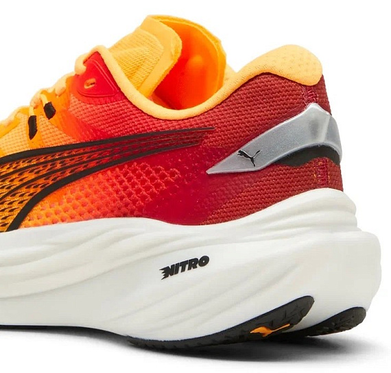 Кроссовки женские Puma Deviate Nitro 3 Fizzy Apple/White/Bluemazing - Фото 4 большая