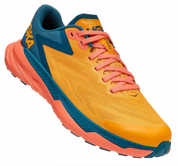 Кроссовки женские Hoka Zinal Radiant Yellow/Camellia - Фото 1 большая