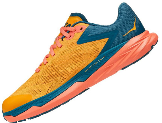 Кроссовки женские Hoka Zinal Radiant Yellow/Camellia - Фото 4 большая