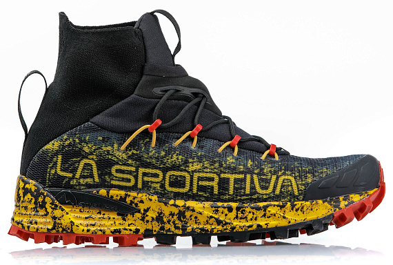 Кроссовки женские La Sportiva Uragano GTX Black/Yellow - Фото 1 большая