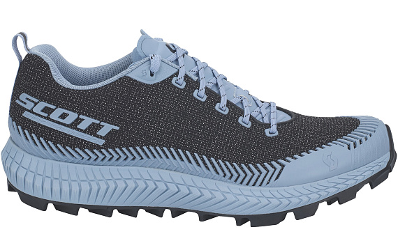 Кроссовки женские Scott Supertrac Ultra Rc Black/Glace Blue - Фото 1 большая