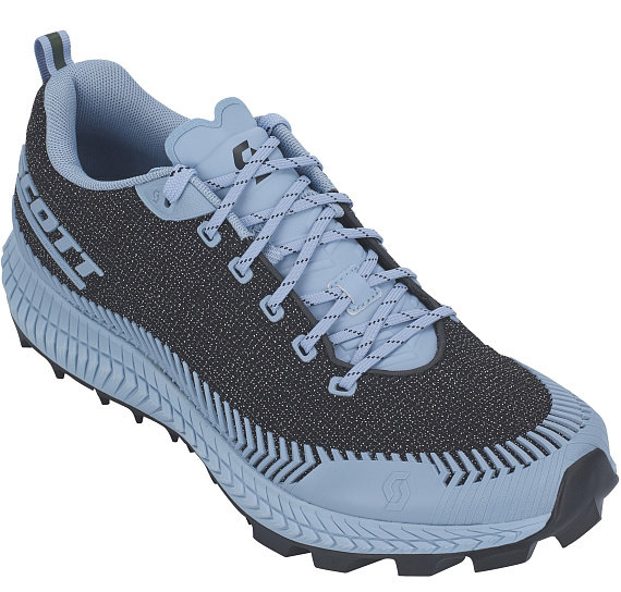 Кроссовки женские Scott Supertrac Ultra Rc Black/Glace Blue - Фото 2 большая